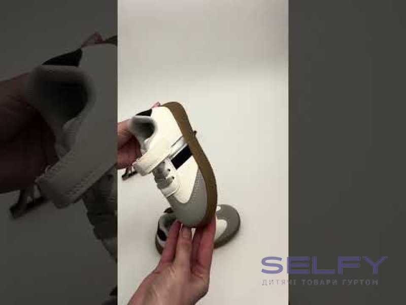 Кроссовки детские Clibee LA1158-2 grey-black 23-27, Фото 3