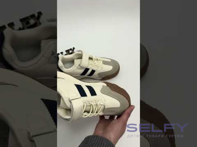 Кроссовки детские Clibee LC1180-2 grey-beieg-blue 34-39, Фото 3