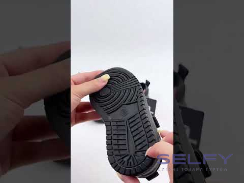 Кросівки дитячі  Apawwa TC813 black 26-31, Фото 4