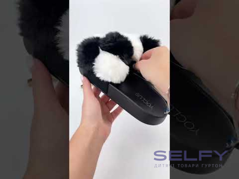Тапочки домашні Yoclub OFL-0061K black 36-41, Фото 5