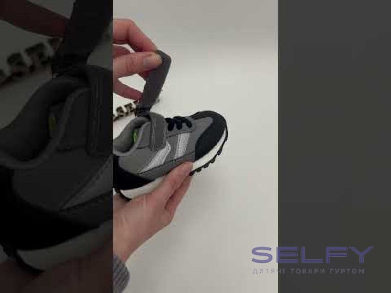 Кросівки дитячі Clibee EA715-1 black-grey 22-27, Фото 3