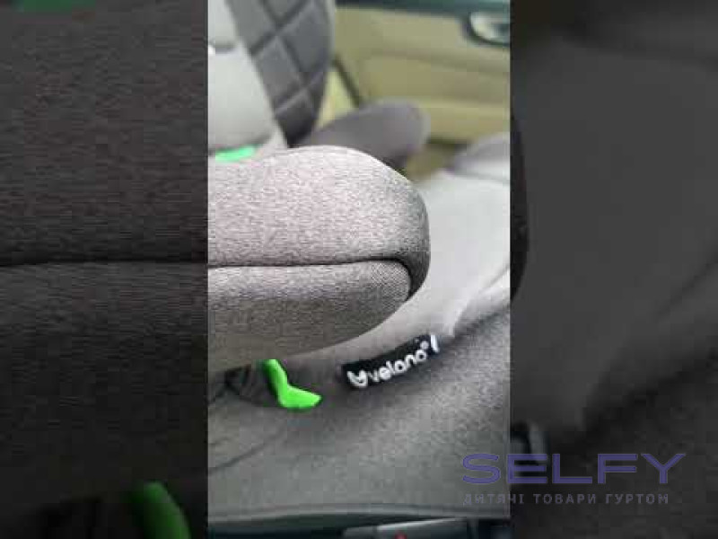Автокрісло VELANO Forza 2 в 1 i-Size 100–150 см, ISOFIX, grey, Фото 8