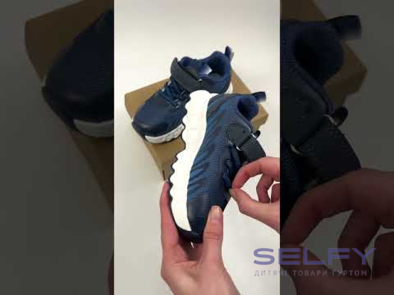 Кросівки дитячі Clibee LB1182-4 blue-l.blue 25-30, Фото 3