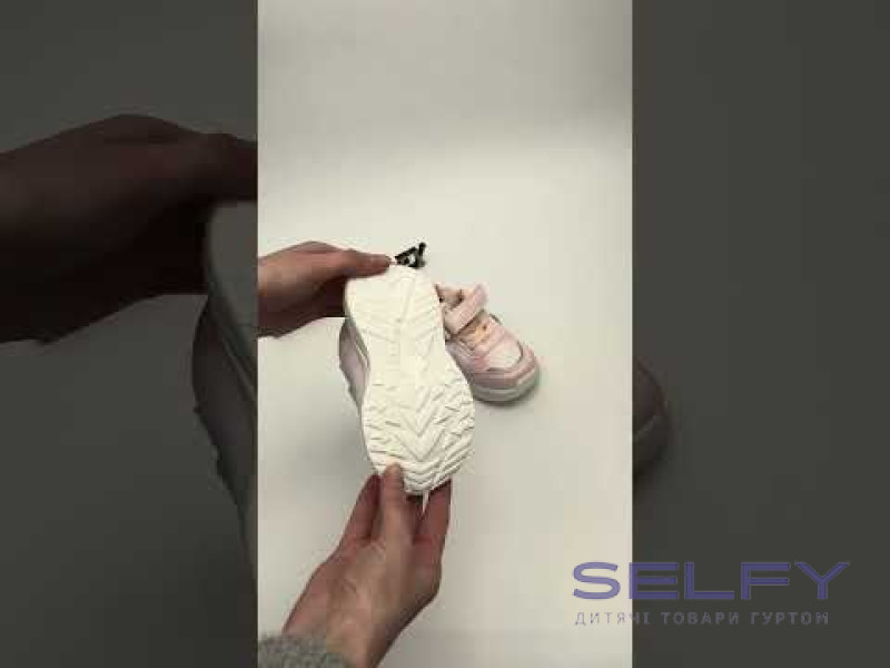 Кроссовки детские Clibee LA1175-1 pink 22-27, Фото 3