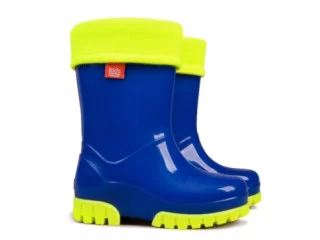 Резинові чобітки Twister fluo синій 28-35