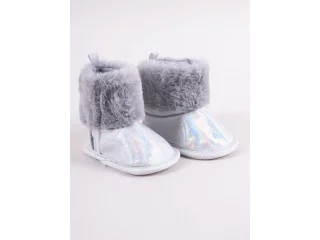 Пінетки дитячі Yoclub OBO-0190G silver 0-12 міс.