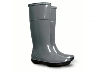 Резиновые сапоги Hawai lady графит 36-41 (без носка)