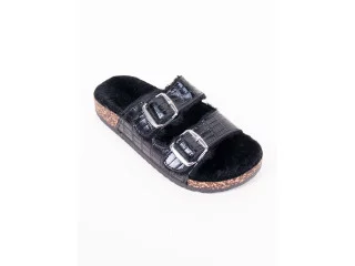 Тапочки домашние Yoclub OFL-0058K black 36-40