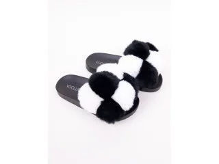 Тапочки домашние Yoclub OFL-0061K black 36-41