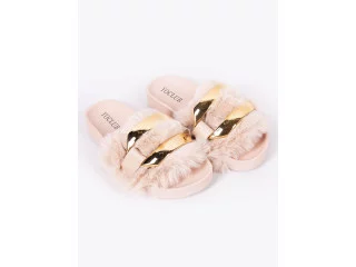 Домашние тапочки Yoclub OKL-0069K beige 36-41