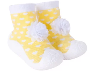 Пінетки на гумовій підошві Yoclub OBO-0137G yellow 20-24