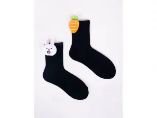 Носки для девочки Yoclub SKA-0087G black 23-34