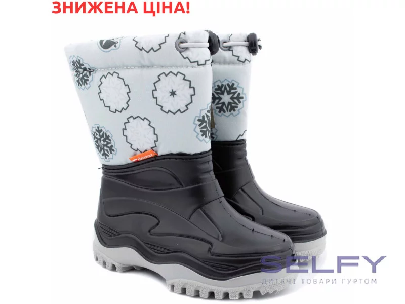 Зимові дутики PICO LIGHT білий (фліс) 24-35, Фото 1
