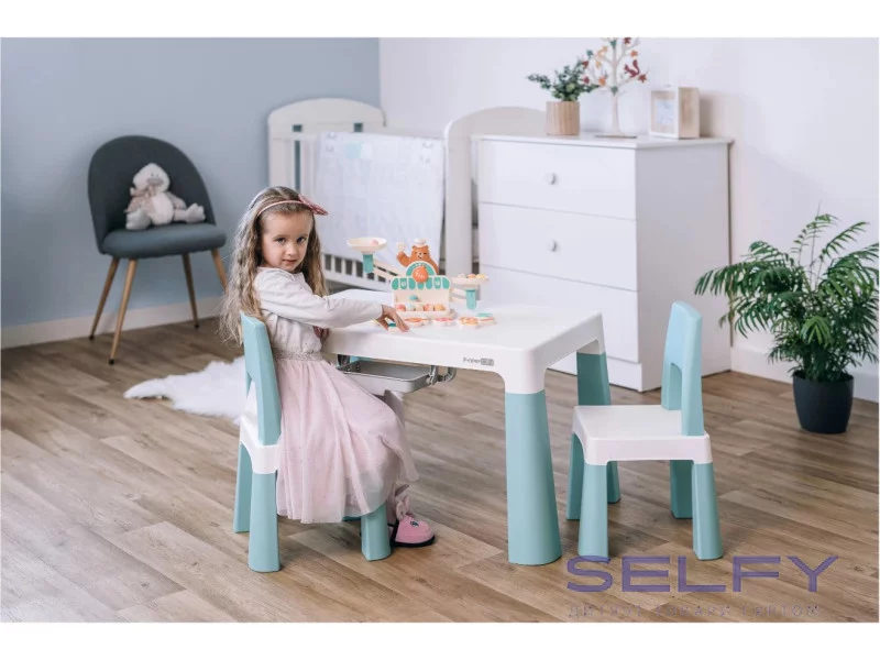 Комплект мебели детский FreeON NEO White-Mint, Фото 4