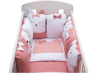 Комплект детского постельного белья Bubaba by FreeON SLEEP QUARDIAN PINK (12 шт.)