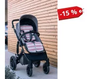 Підкладка для коляски та автокрісла FreeON pink-white