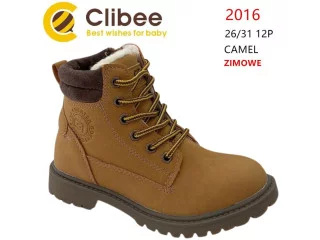 Черевики зимові Clibee 2016 camel 26-31