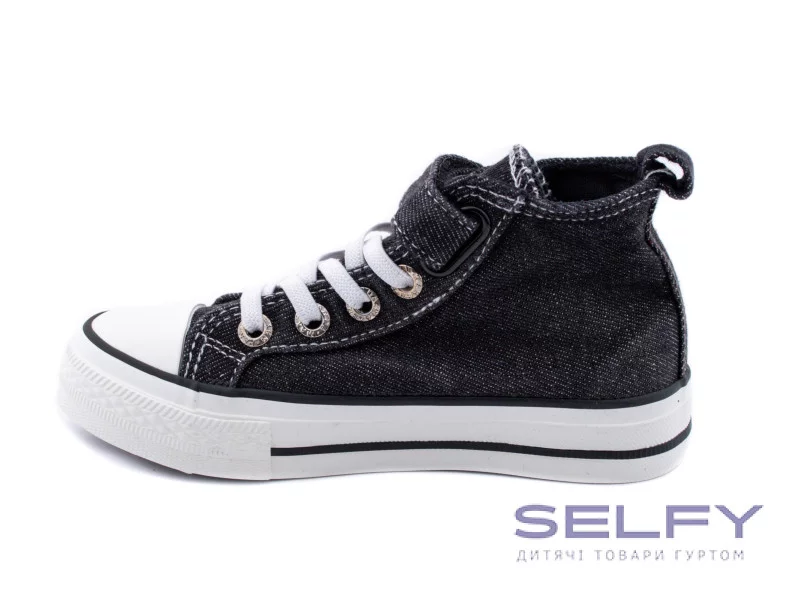 Кеды детские Apawwa RC356 black 26-31, Фото 3