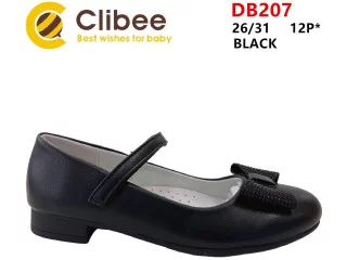 Туфли детские Clibee DB207 black 26-31