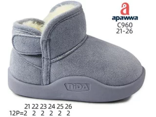 Уггі зимові Apawwa C960 blue 21-26