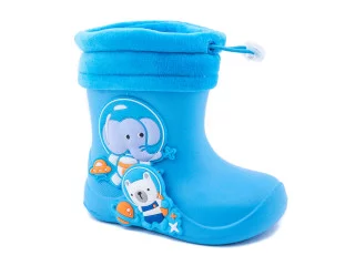 Гумові чоботи дитячі Apawwa J370 blue 25-30