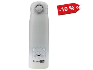 Термобутылка FreeON, серая 480 мл