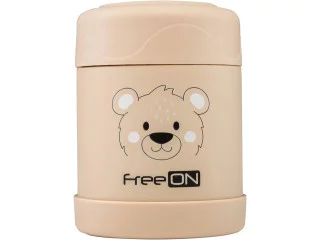 Термоконтейнер FreeON, бежевый 350 мл