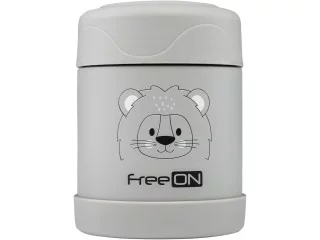 Термоконтейнер FreeON, серый 350 мл