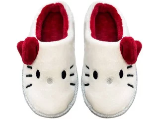 Тапочки Memory Waldi Home 24-33 белые, котик