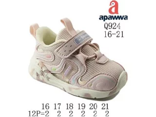Кросівки дитячі Apawwa Q924 pink 16-21