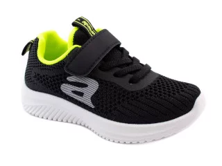 Кросівки дитячі Apawwa Z392 black-green 20-25