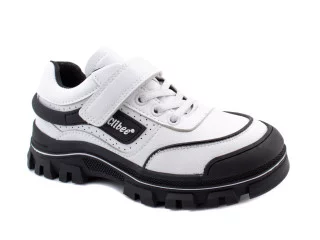 Кросівки дитячі Clibee LC100 white-black 32-37