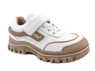 Кросівки дитячі Clibee LC100 white-khaki 32-37