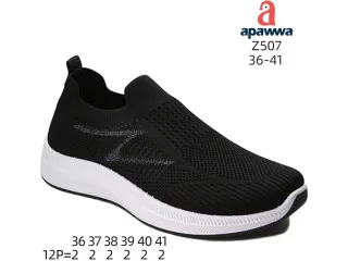 Кросівки  Apawwa Z507 black-w 36-41