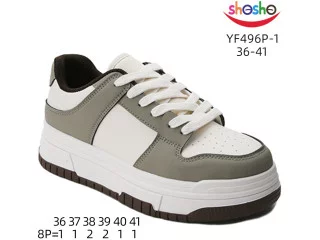 Кросівки дитячі ShoSho YF496P-1 khaki 36-41