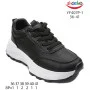 Кросівки дитячі ShoSho YF407P-1 black 36-41