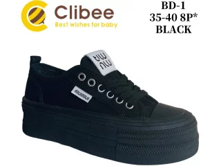 Кеди Clibee BD-1 black 35-40