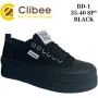 Кеди Clibee BD-1 black 35-40 Кеди Clibee BD-1 black 35-40