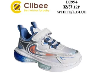 Кросівки дитячі Clibee LC994  white-l.blue 32-37