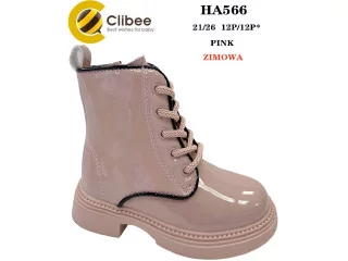 Черевики зимові Clibee HA566 pink 21-26