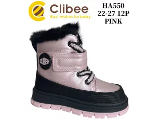 Черевики зимові Clibee HA550 pink 22-27