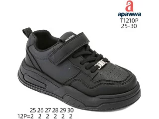 Кросівки дитячі  Apawwa T1210P black 25-30