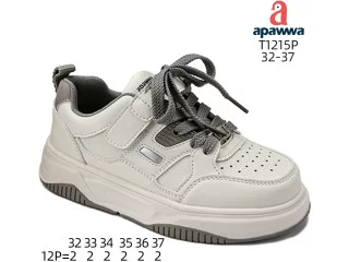 Кросівки дитячі Apawwa T1215P grey 32-37
