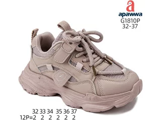 Кросівки дитячі  Apawwa G1810P pink 32-37