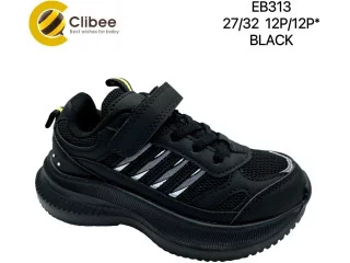 Кросівки дитячі Clibee EB313 black-green 27-32