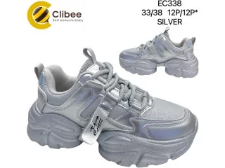 Кросівки дитячі Clibee EC338 silver 33-38