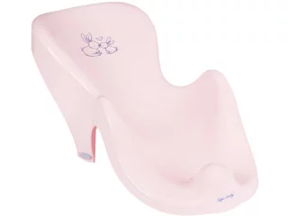 Гірка для ванни антиковзка дитяча Bunny powder pink