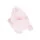 Антиковзкий дитячий горщик Bunny powder pink