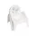 Горщик- стілець дитячий антиковзкий OWLS white