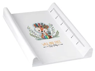 Килимок для пеленання WILD&FREE LITTLE FOX 50x70 см white
